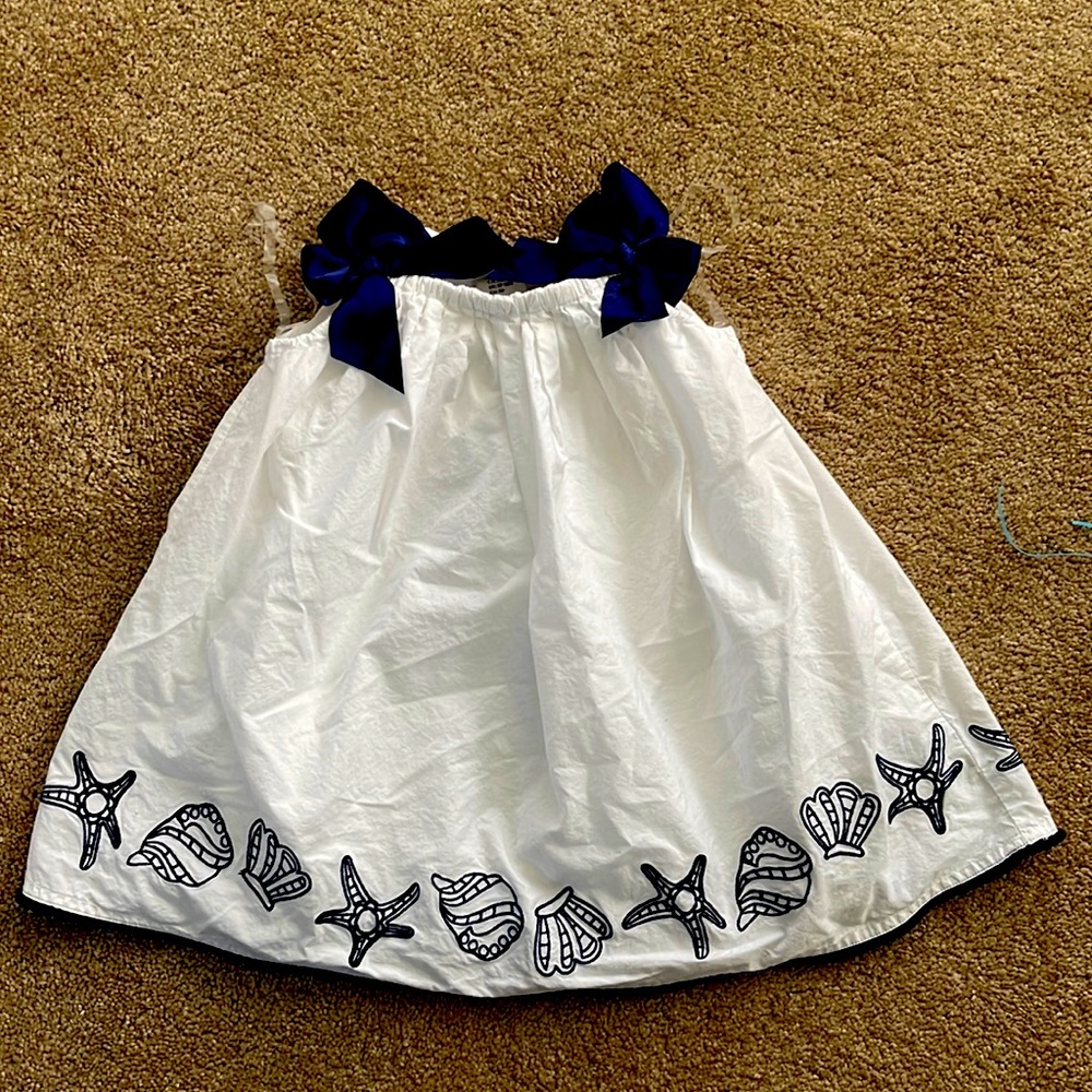 Rachel Zoe Sea Shell Cotton Dress Size 18M